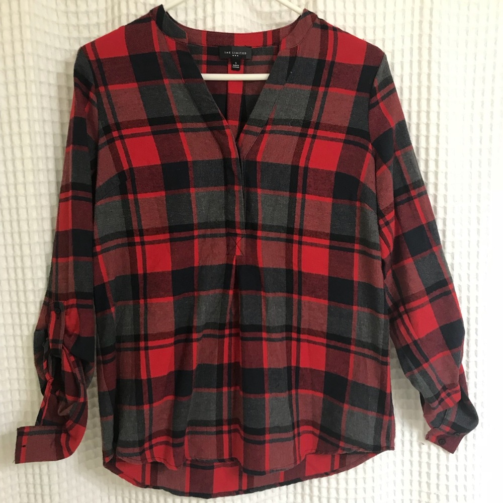 The Limited Plaid shirt